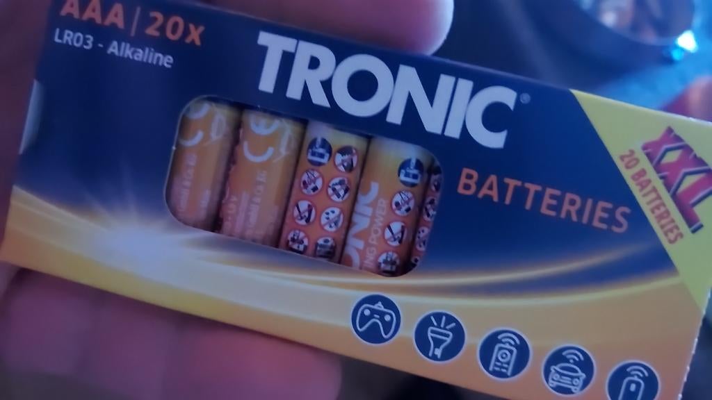 160x AAA  Batterijen - Tronic XXL Verpakking, Audio, Tv en Foto, Ophalen, Nieuw