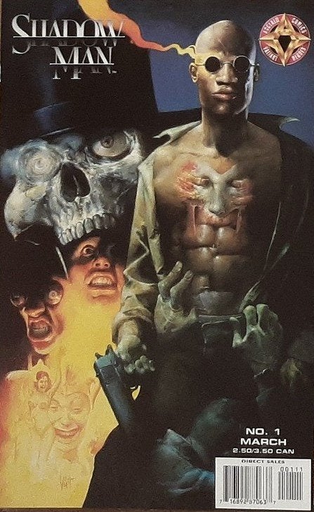 Shadowman Vol. 2 #1B (1997) Acclaim Comics, Eén comic, Amerika, Verzenden, Zo goed als nieuw