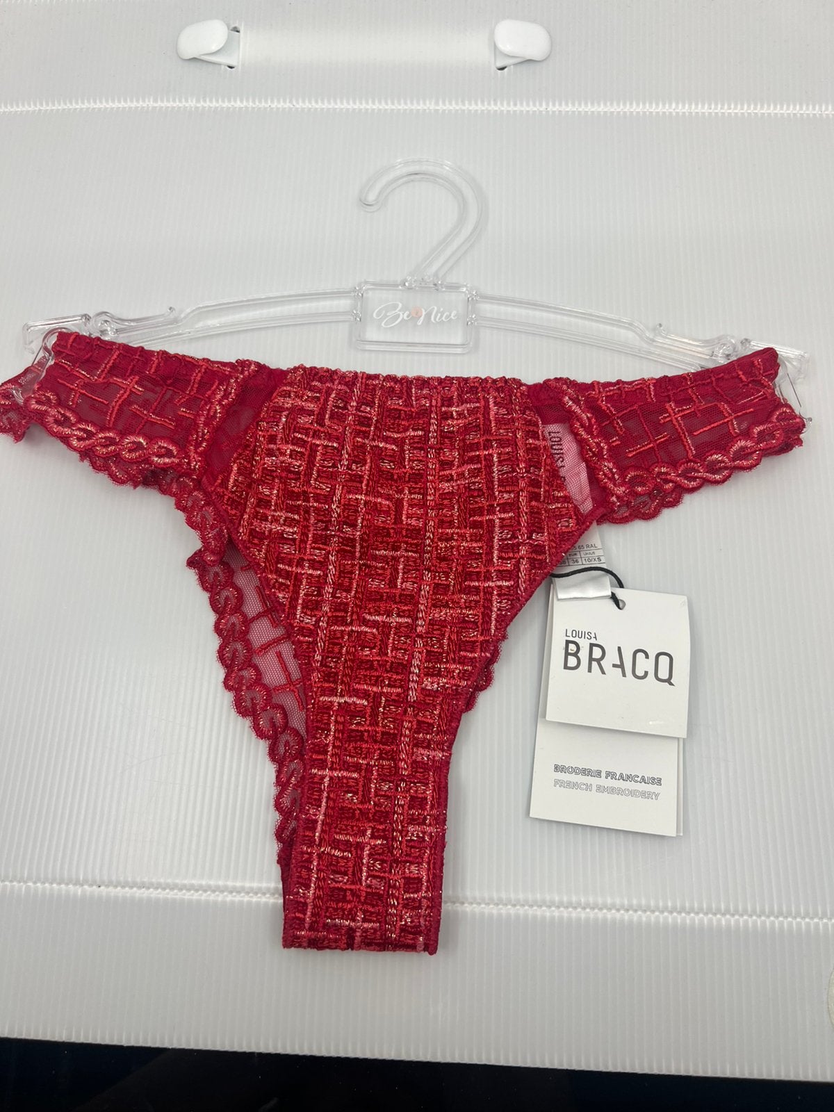 Louisa Bracq string maat XS 36 NIEUW!!  Nu €22,50, Ophalen of Verzenden, String