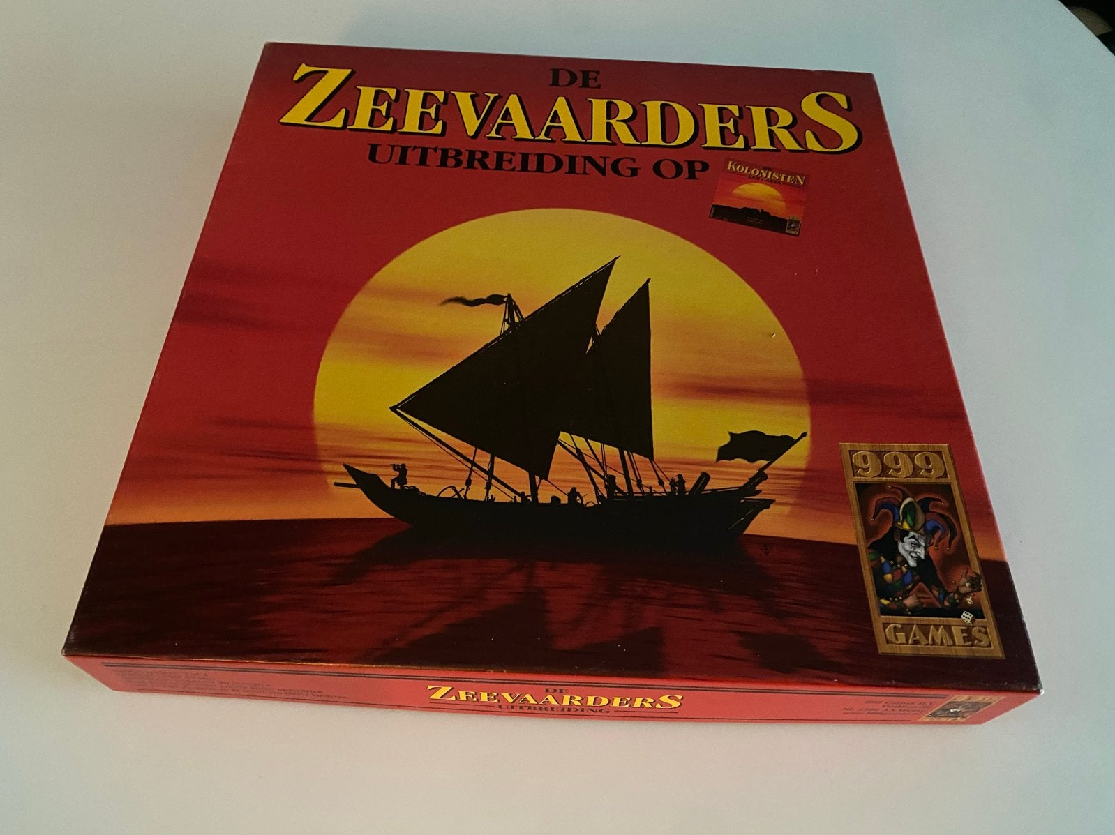 De Zeevaarders Uitbreiding op Kolonisten van Catan, Drie of vier spelers, Ophalen of Verzenden, Zo goed als nieuw