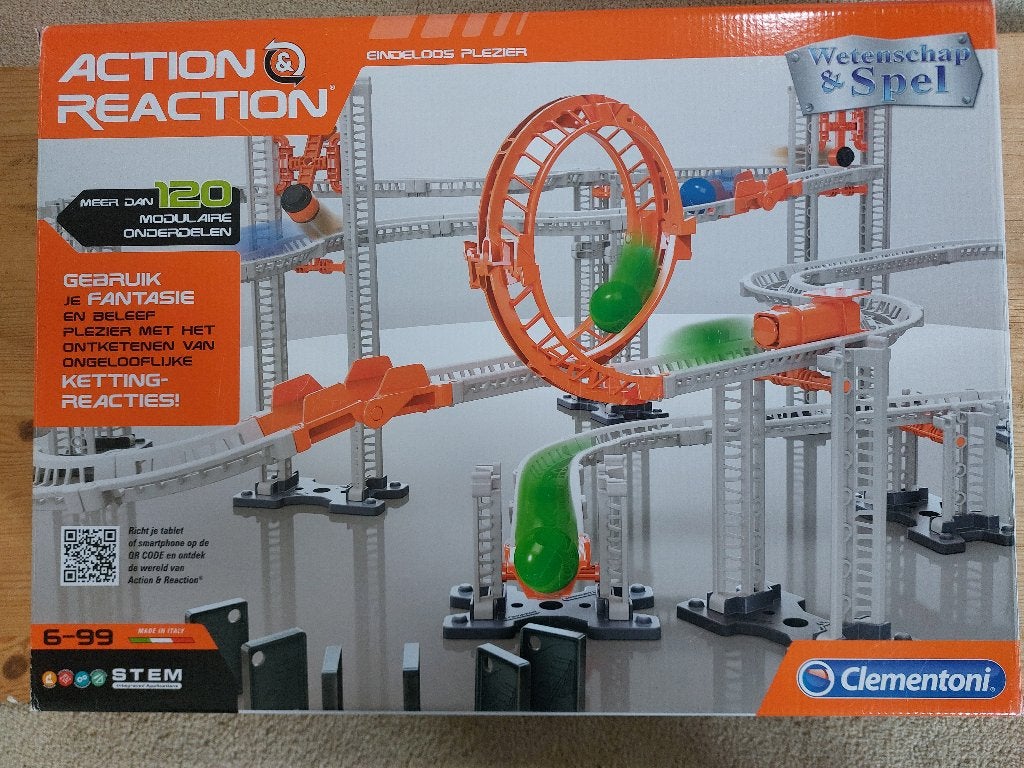 Clementoni Action & Reaction, Ophalen, Gebruikt, Bouwen