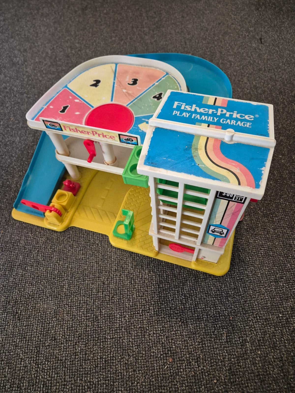 Fisher Price autogarage, Kinderen en Baby's, Ophalen, Gebruikt