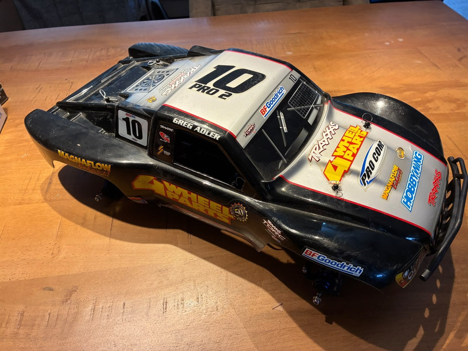 Traxxas Slash 4x4 Brushless-metalen Hubs-servo, Elektro, Gebruikt, Auto offroad, Ophalen of Verzenden
