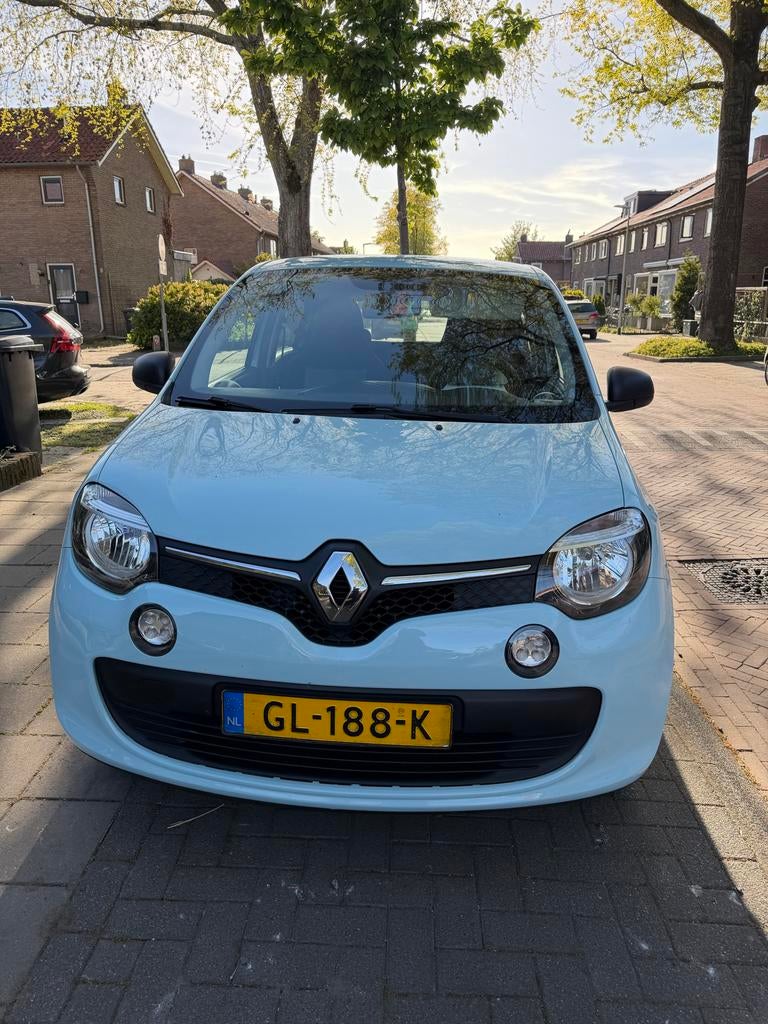 Renault Twingo 1.0 SCe 70pk S&S 2015 Blauw, Auto's, Renault, Voorwielaandrijving, Twingo, Zwart, 840 kg