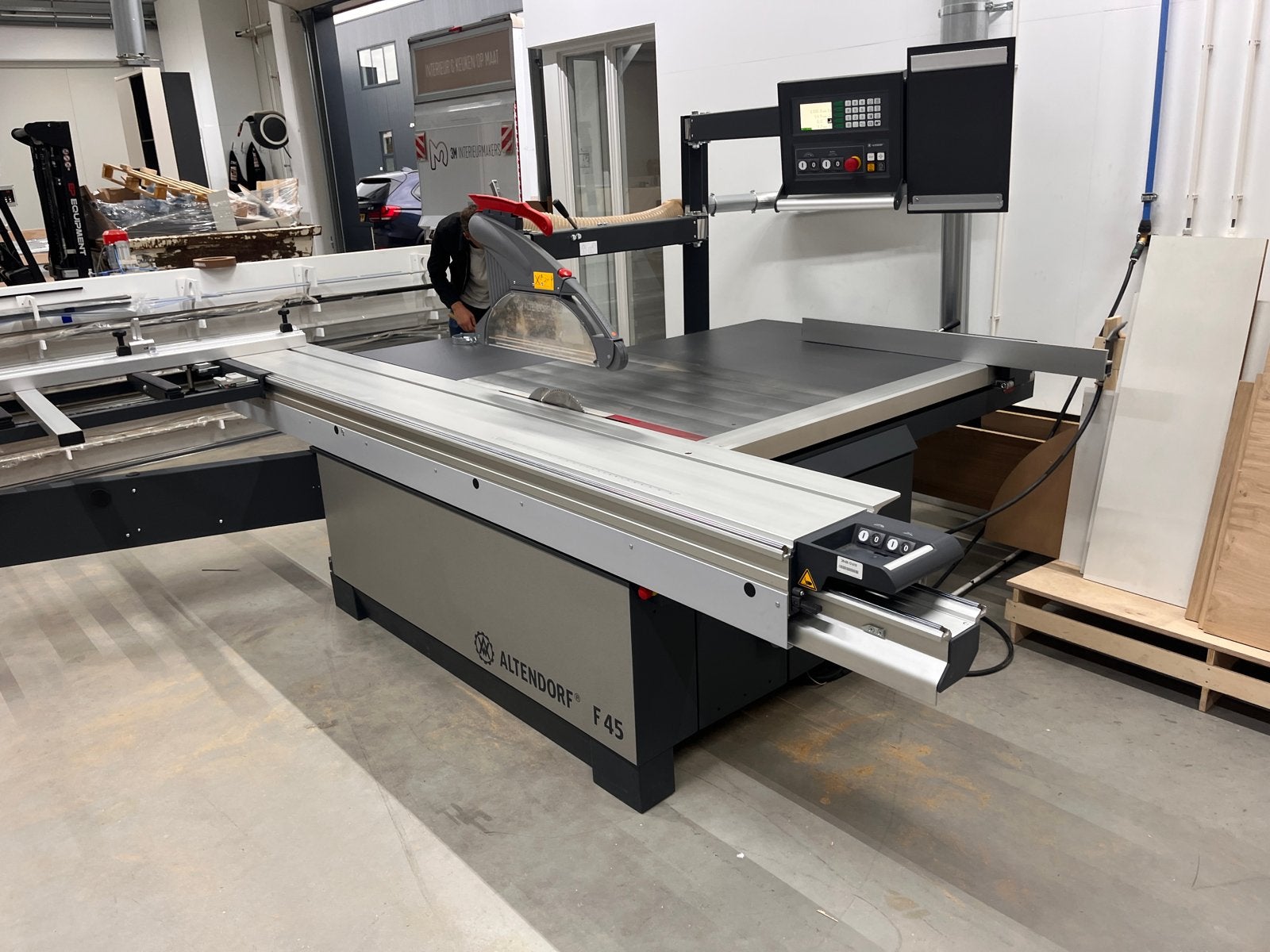 Splinternieuwe Altendorf F45 Pro Formaatzaag, Zakelijke goederen, Ophalen of Verzenden, Altendorf, Jos@verheulmachinetechniek.com