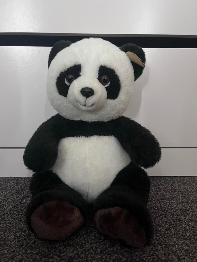 Grote Panda Knuffel - ouwehands dierenpark, Overige merken, Overige karakters, Overige typen, Zwart