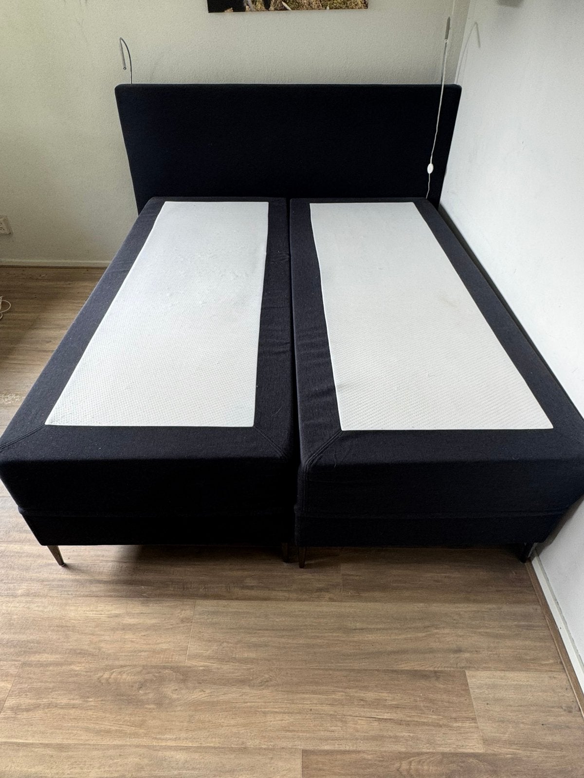 Swiss sense boxspring bed 160x200, Ophalen, Tweepersoons, Zo goed als nieuw, 200 cm
