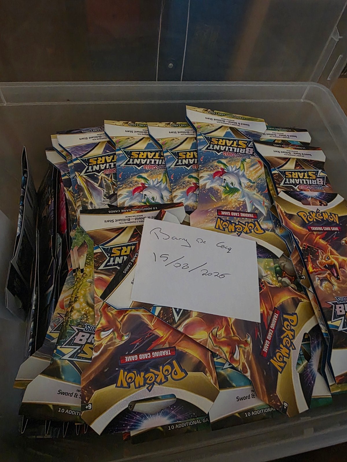 Pokémon TCG SWSH sleeved Booster Packs, Ophalen of Verzenden, Nieuw, Booster