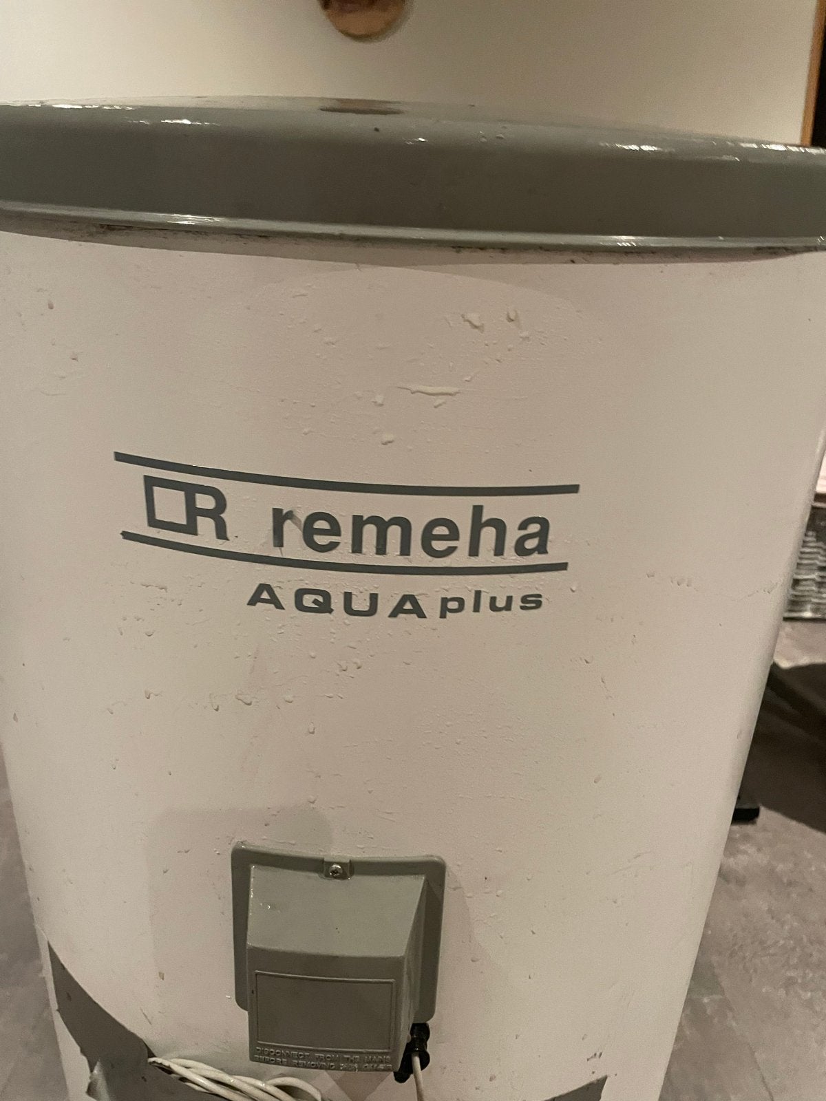 Remeha AQUA plus 125L Boiler - Zo goed als nieuw, Doe-het-zelf en Verbouw, Geisers en Boilers, Aardgas, 100 liter of meer, Boiler