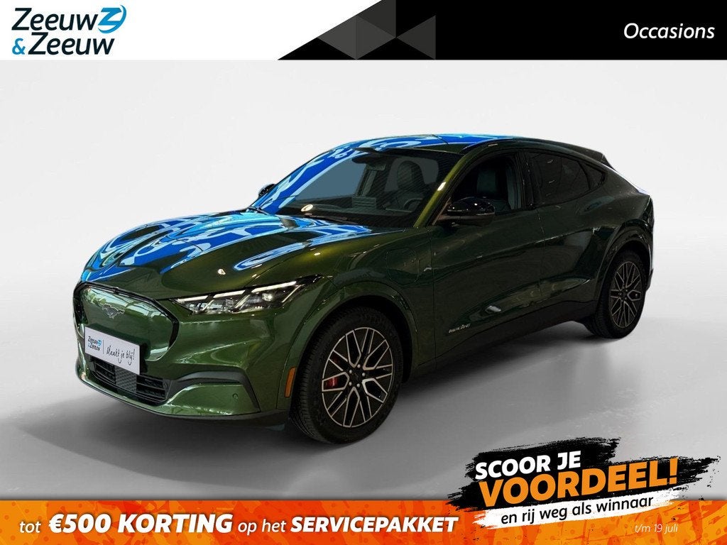 Ford Mustang Mach-E Extended Premium RWD 88 kWh | Nieuw Mode, Auto's, Automaat, 12 maanden, Achterwielaandrijving, Gebruikt