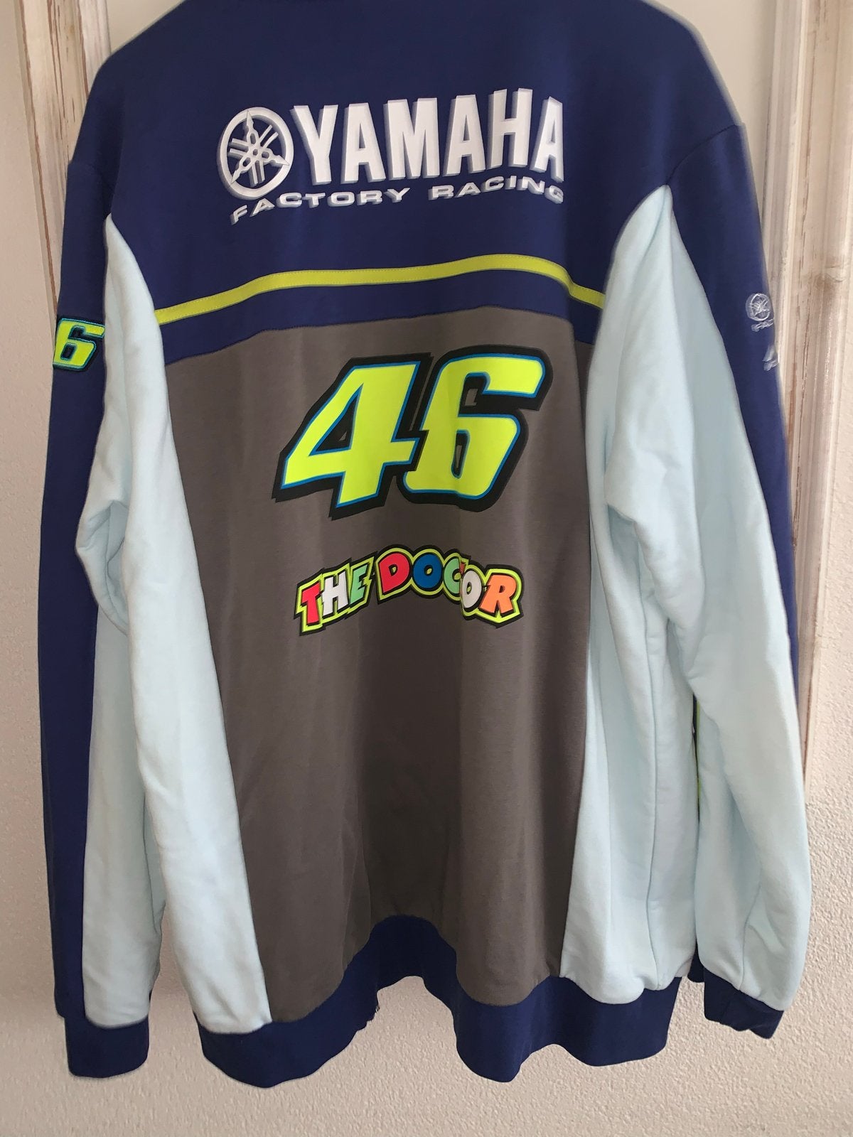 Yamaha Factory Racing Hoodie - Valentino Rossi #46, Ophalen of Verzenden, Tweedehands, Heren, Overige typen