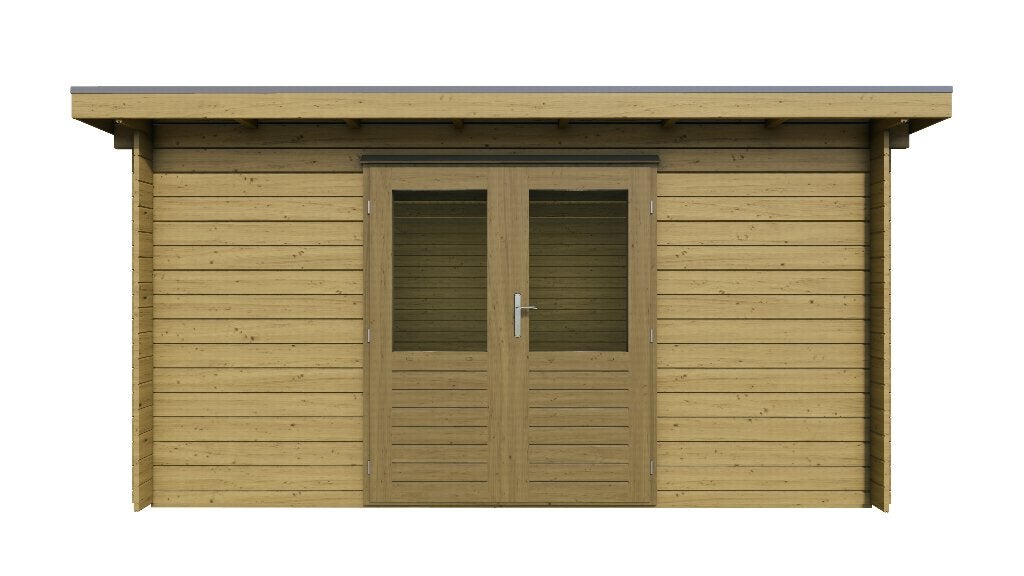 Fonteyn Basicline Blokhut Lavendel 400x300cm