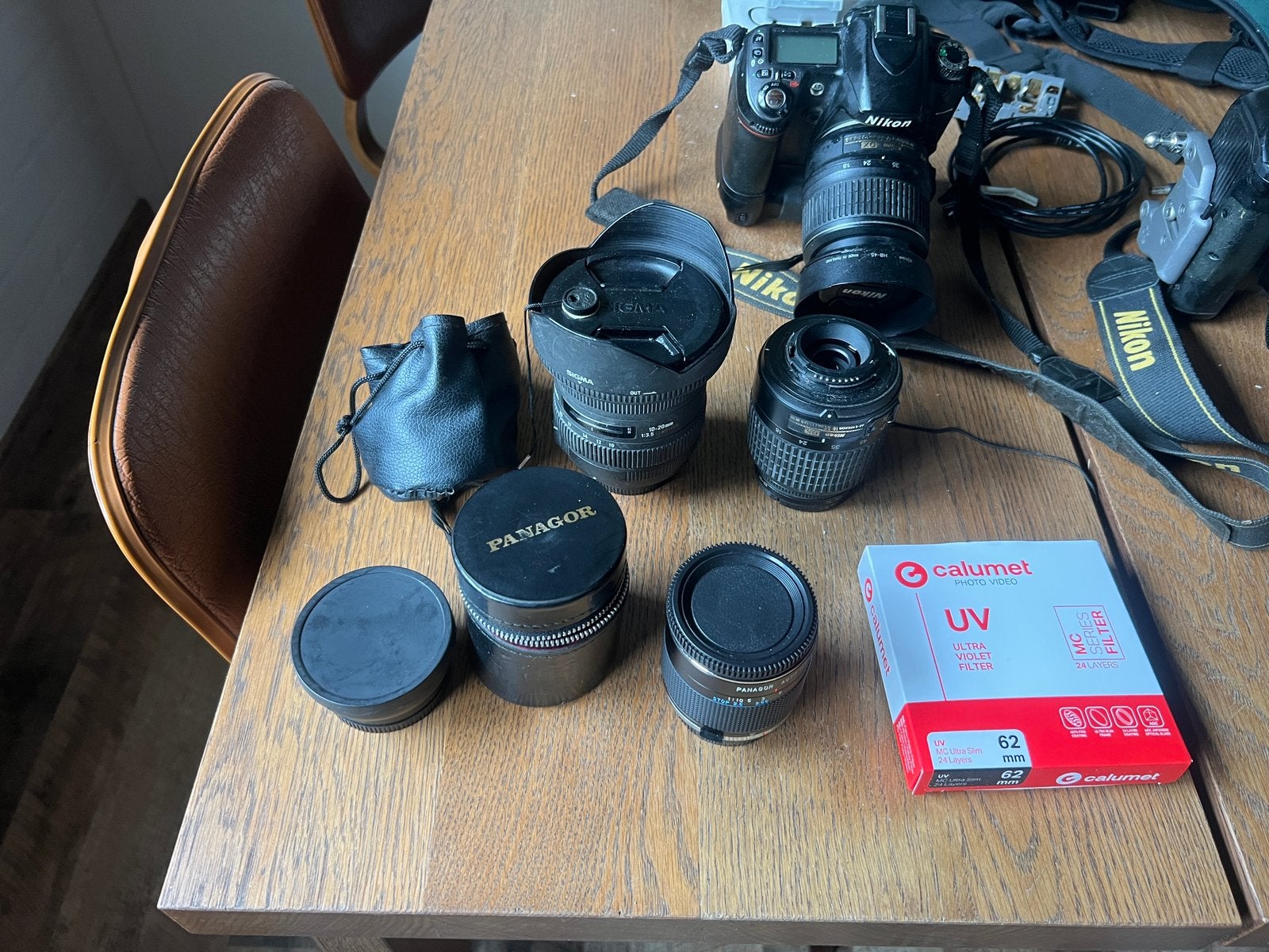 Nikon camera set – 3 spiegelreflexcamera’s, accessoires, Tweedehands, Tweedehands, Ophalen of Verzenden, Nikon