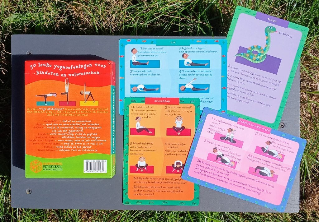 Foto 4 van Grote set kinder(yoga & coaching)-kaarten: 8 complete sets