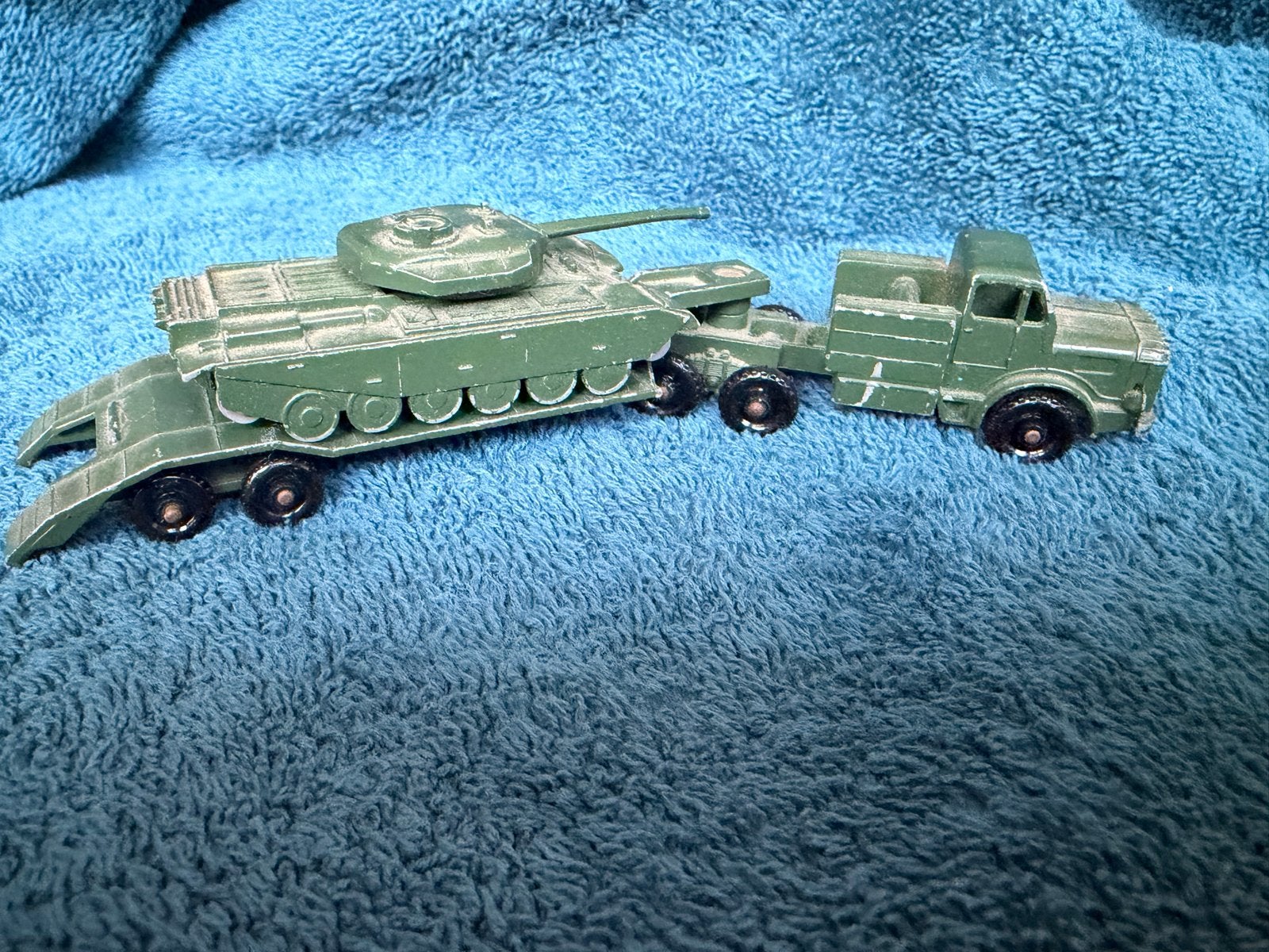 Vintage Matchbox Militaire Voertuigen Set (Lesney), Ophalen of Verzenden, Gebruikt