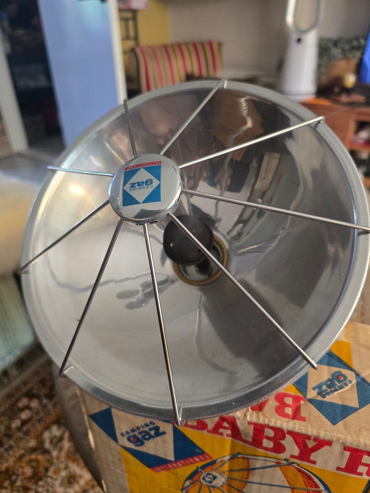 Vintage Campingaz Baby R Gasstraler 1000W (Jaren '60/'70), Caravans en Kamperen, Ophalen of Verzenden, Nieuw