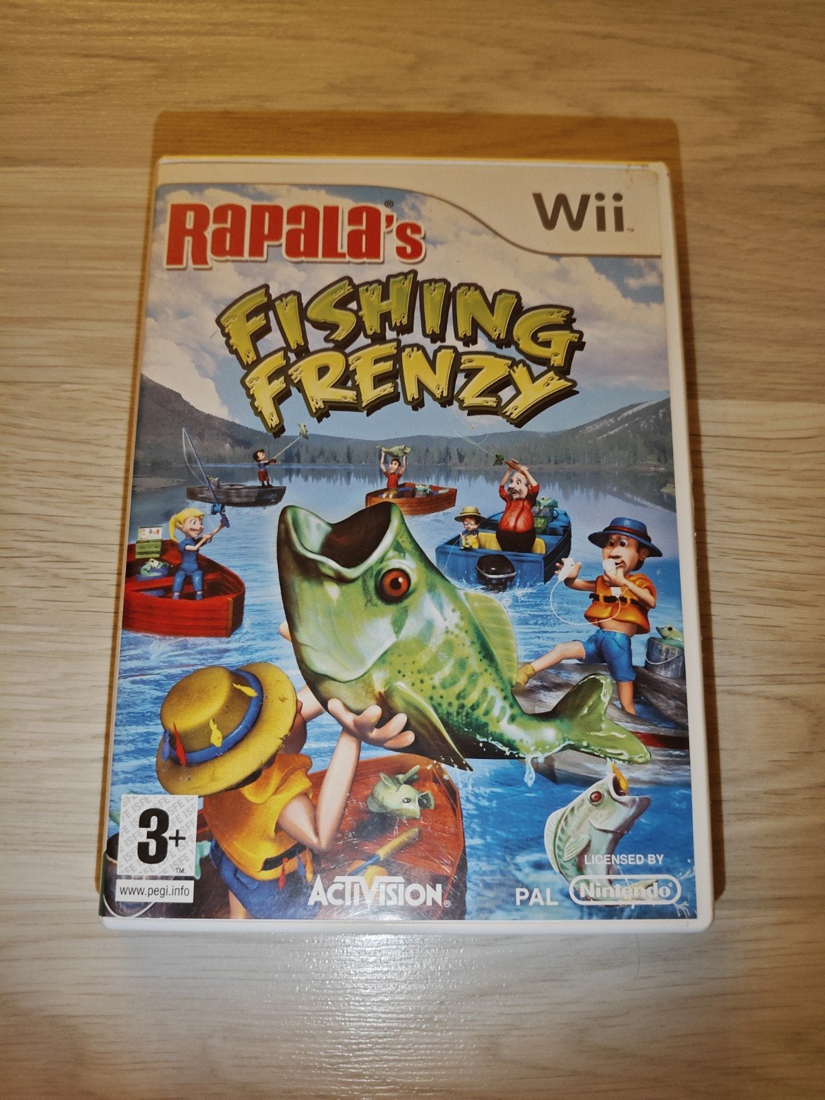 Rapala's Fishing Frenzy - Nintendo Wii, Spelcomputers en Games, Support@activision.com, 1 speler, Ophalen of Verzenden, Zo goed als nieuw