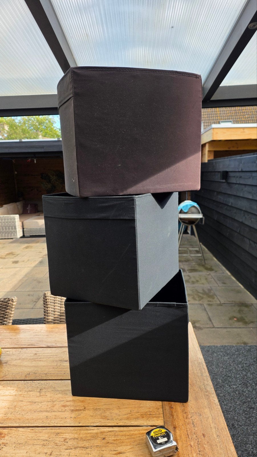 GRATIS DRÖNA Bak - donkergrijs 33x38x33 cm, Ophalen, Gebruikt