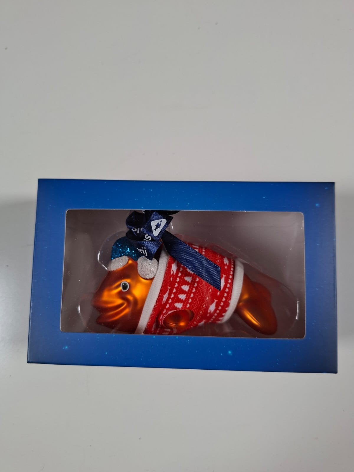 Vis kerstbal staatsloterij., Diversen, Ophalen, Nieuw