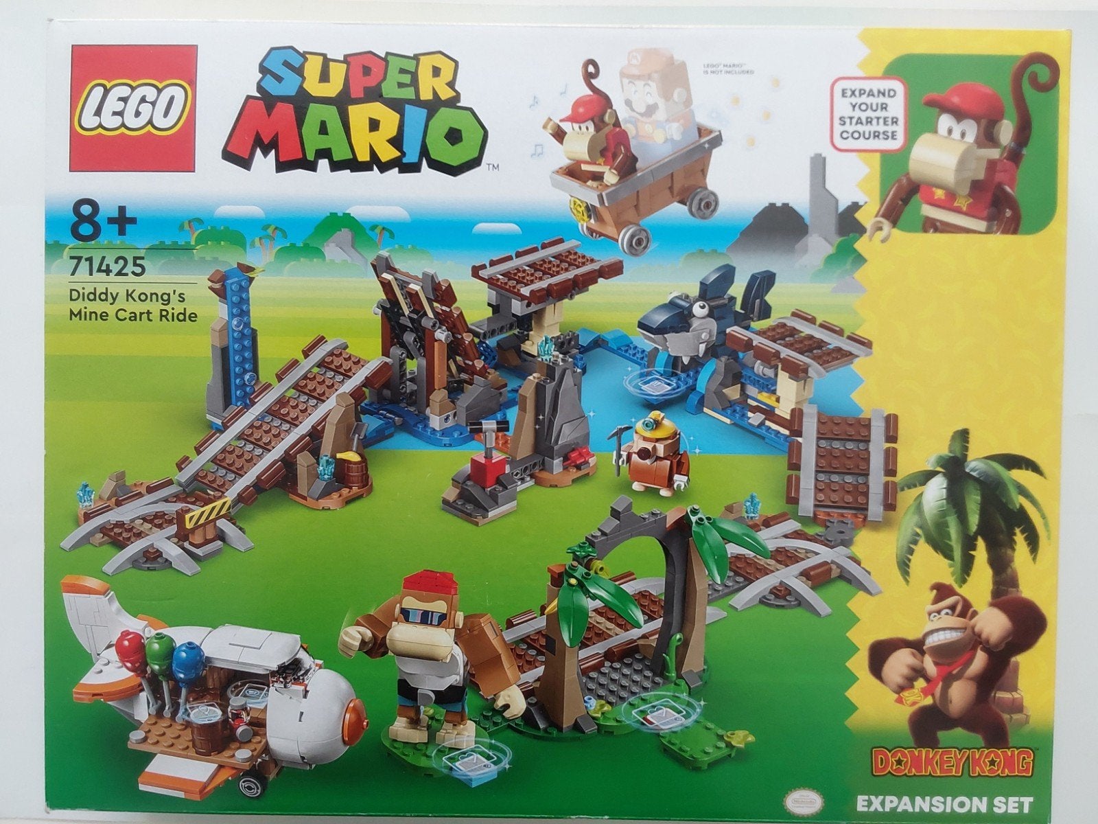 Lego Super Mario 71425 Diddy Kong's Mine Cart Ride🆕️in seal, Kinderen en Baby's, Overige thema's, Lego, Nieuw, Ophalen of Verzenden