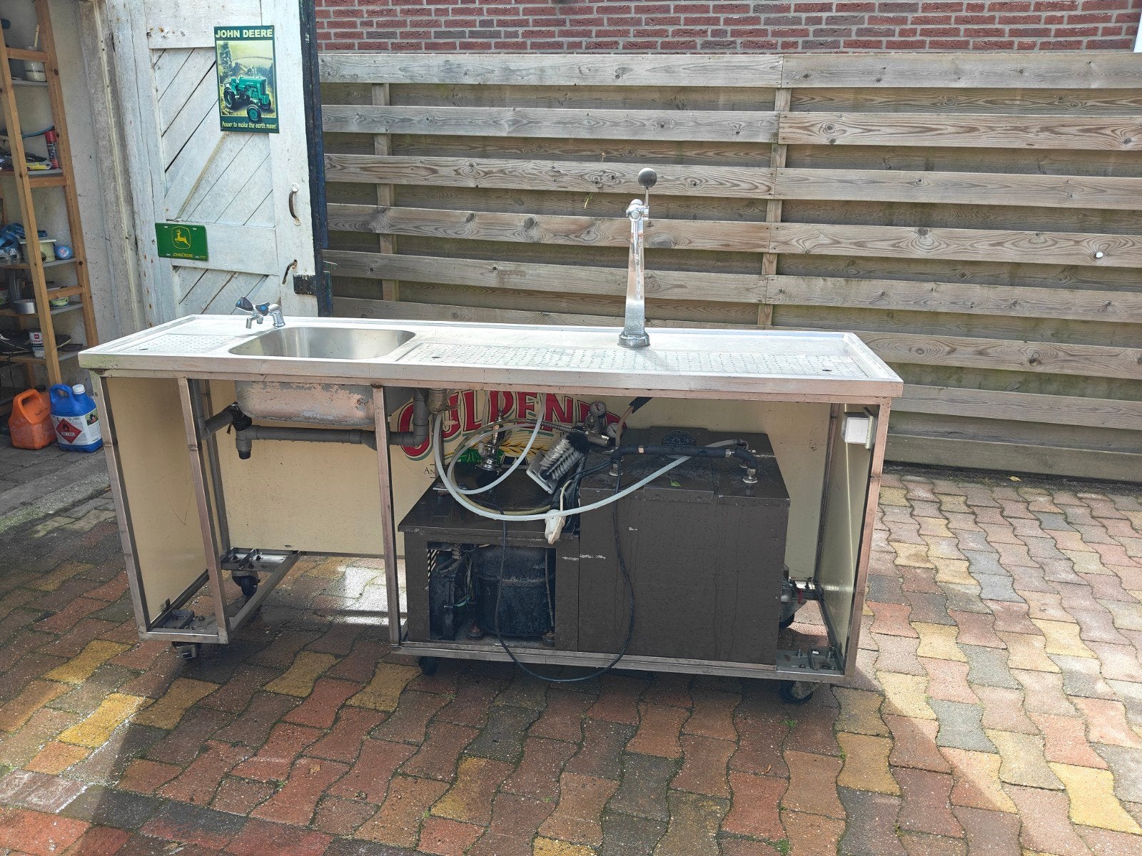 Mobiele tap, Ophalen