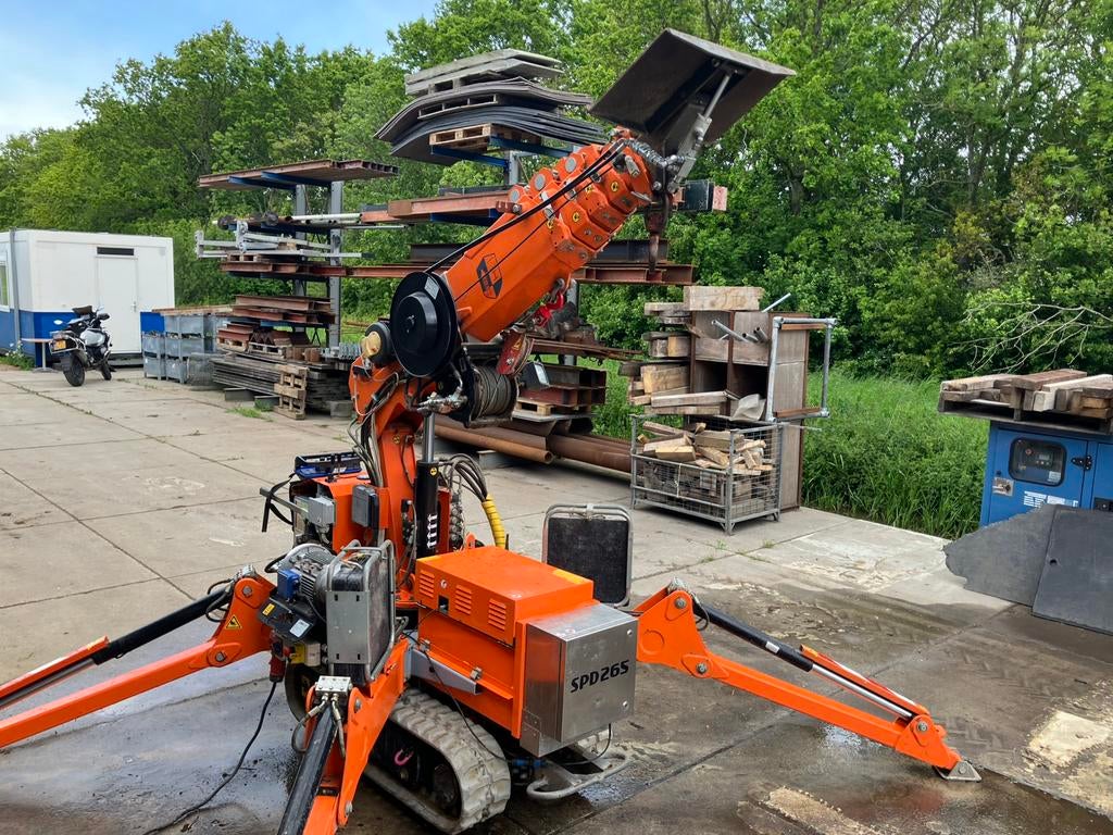 Jekko SPD265 mini hijskraan accu-220V-400V, Ophalen, Hijswerktuig