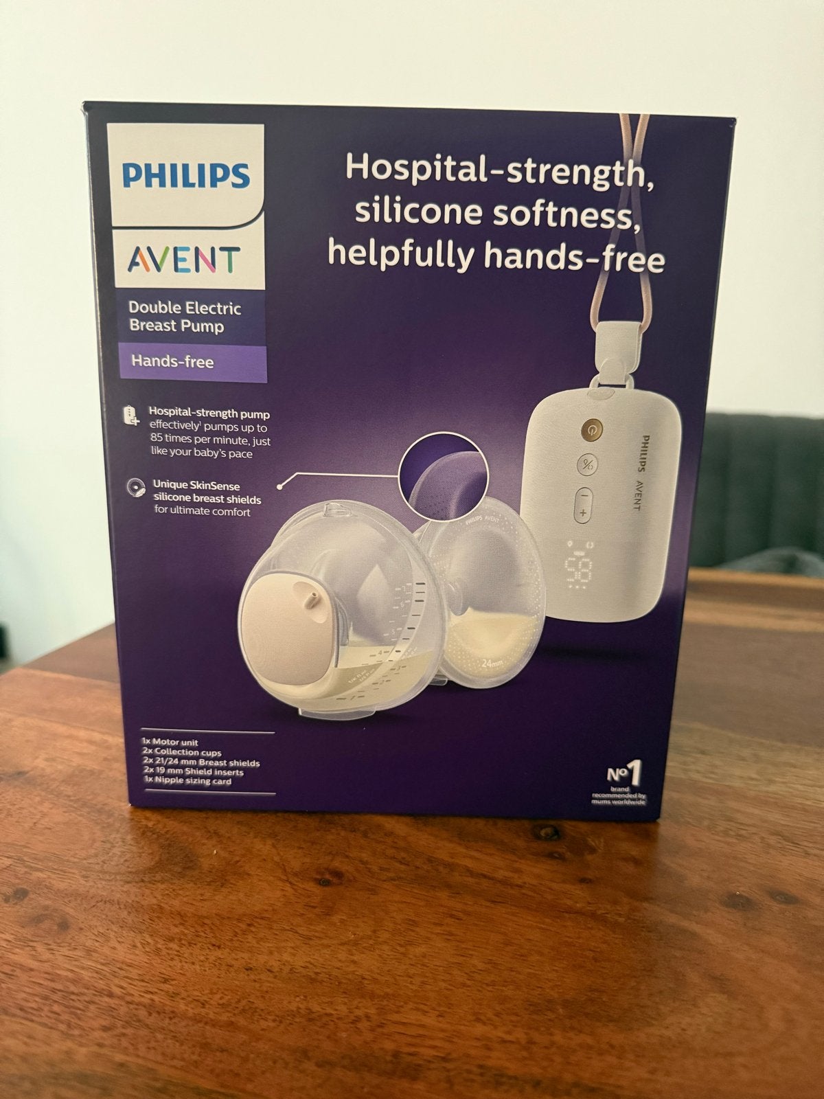 Philips Avent Dubbele Elektrische Borstkolf Handsfree, Ophalen, Nieuw, Borstkolf
