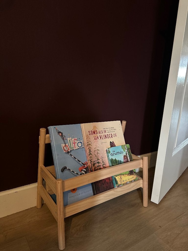 Flisat boekenstandaard/ boekenrek, Huis en Inrichting, Ophalen, Zo goed als nieuw