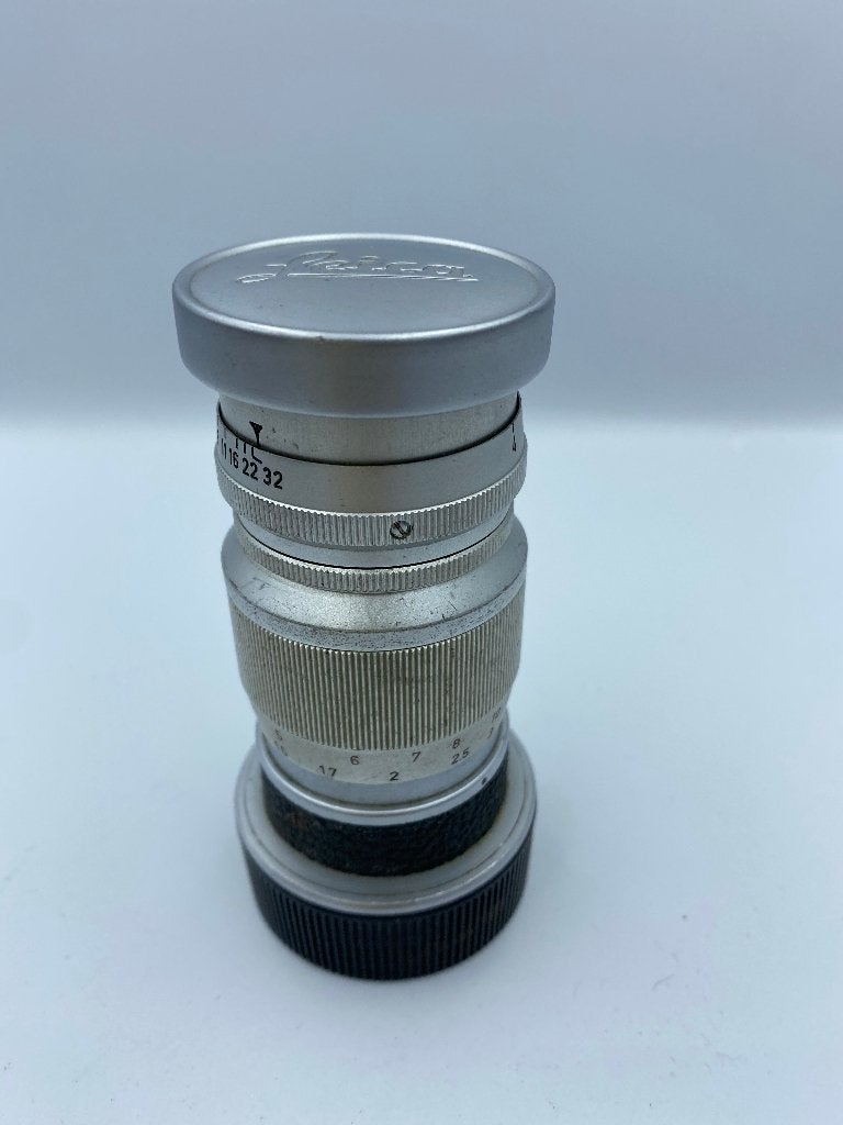 Leica Elmar 90mm f4 Leica M, Verzenden, Telelens