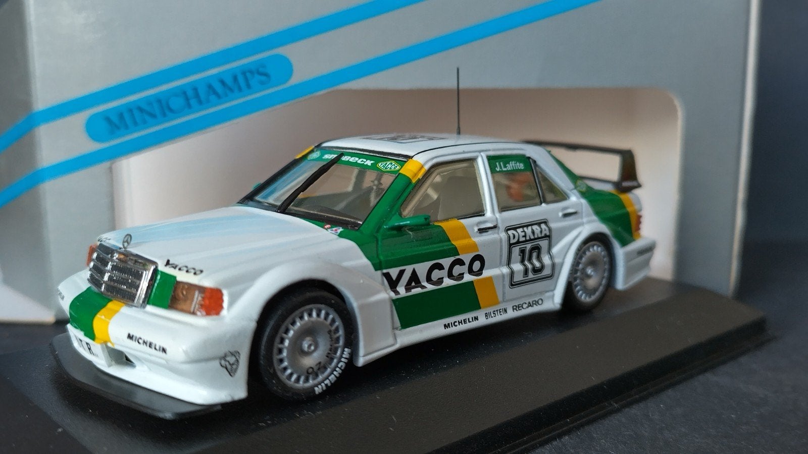 Mercedes 190 Evo DTM Snobeck Lafitte Yacco Minichamps Pol, Auto, Verzenden, ., Nieuw