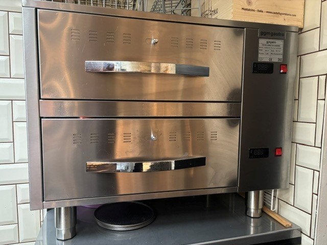 Professionele warmhoudkast rvs, Ophalen, Gebruikt, RVS Meubilair