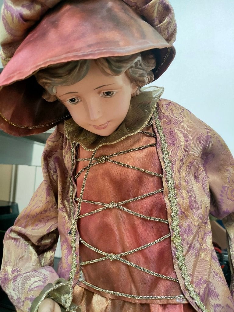 kerstvrouw Dickens style, Diversen, Ophalen, Zo goed als nieuw