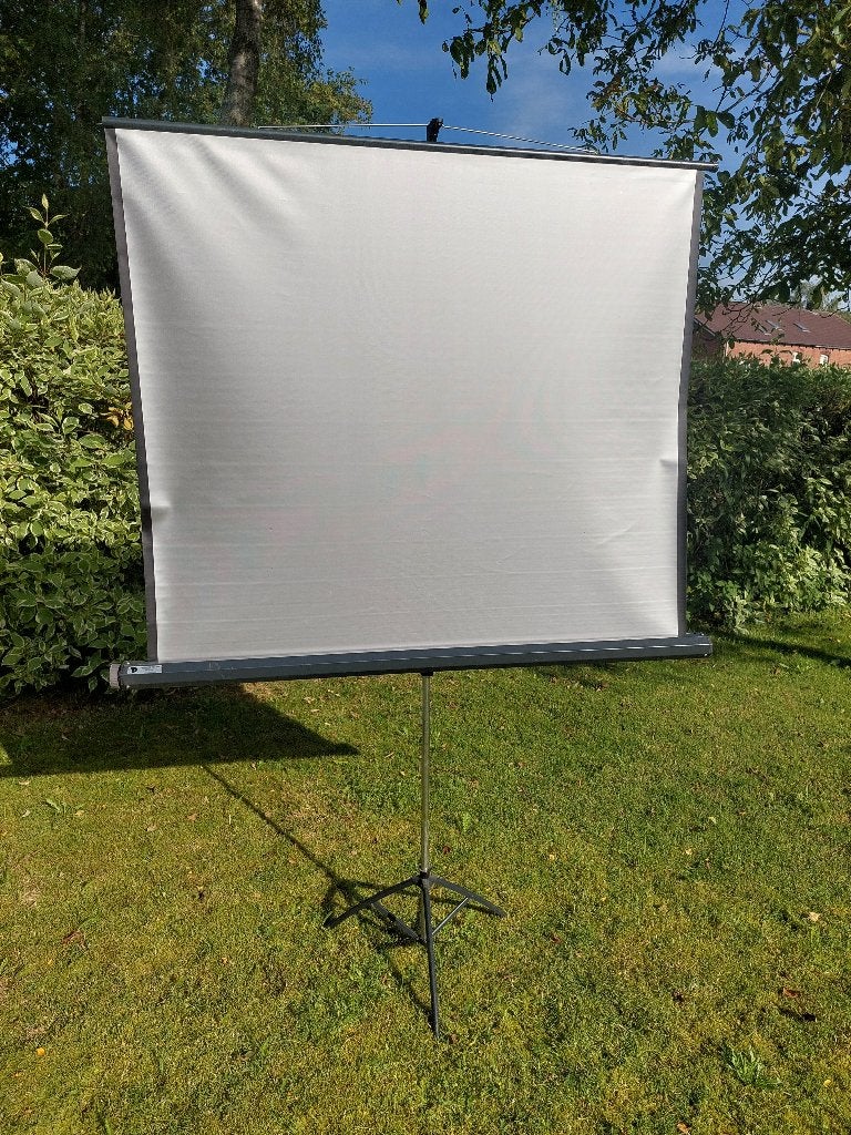 Projectiescherm, Ophalen