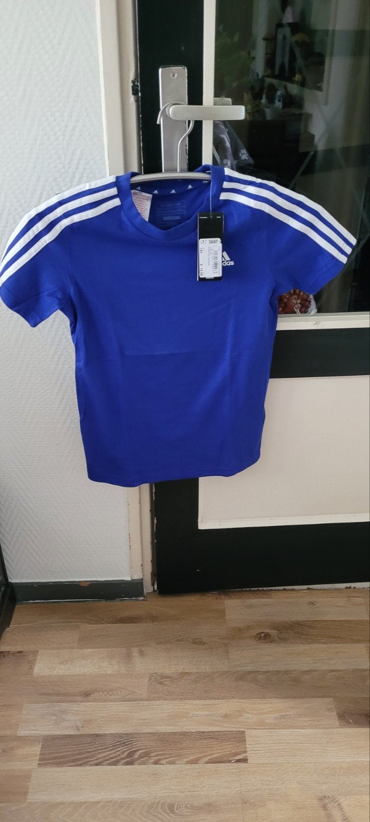 Adias t-shirt blauw jongens maat 140 nieuw, Kinderen en Baby's, Kinderkleding | Maat 140, Adidas, Nieuw, Ophalen of Verzenden