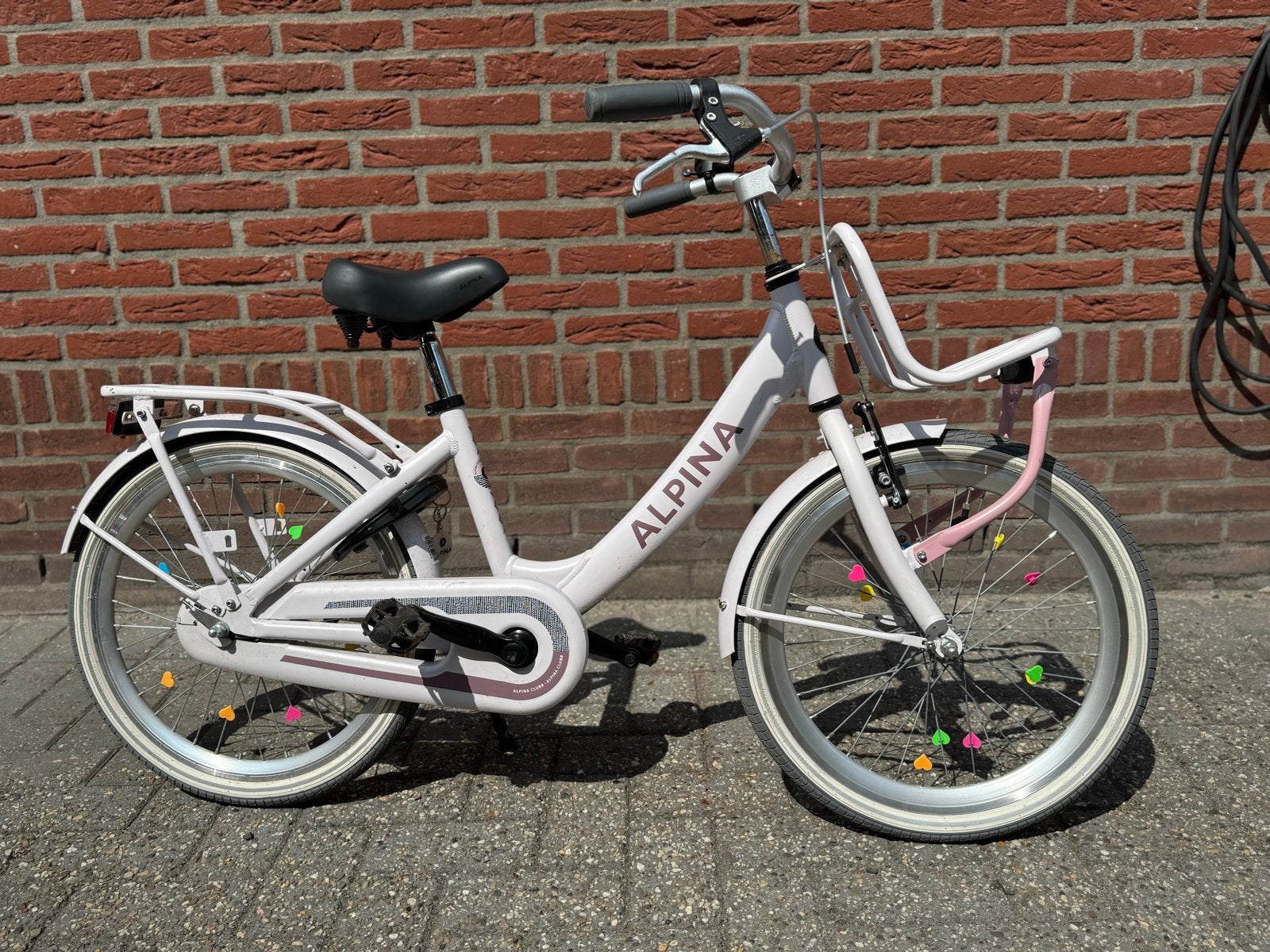 Alpina Meisjesfiets 20 inch - Zo goed als nieuw, Fietsen en Brommers, Ophalen, Terugtraprem, 20 inch, Handrem