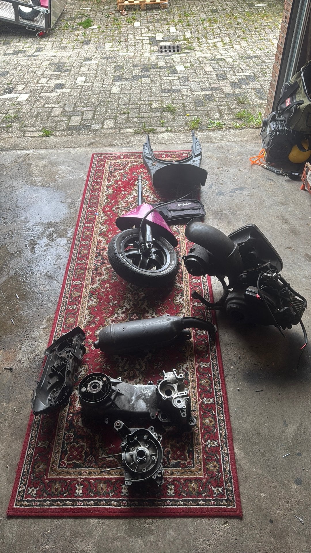 Scooter onderdelen/blok, Ophalen of Verzenden, Zo goed als nieuw, Rechthoekig