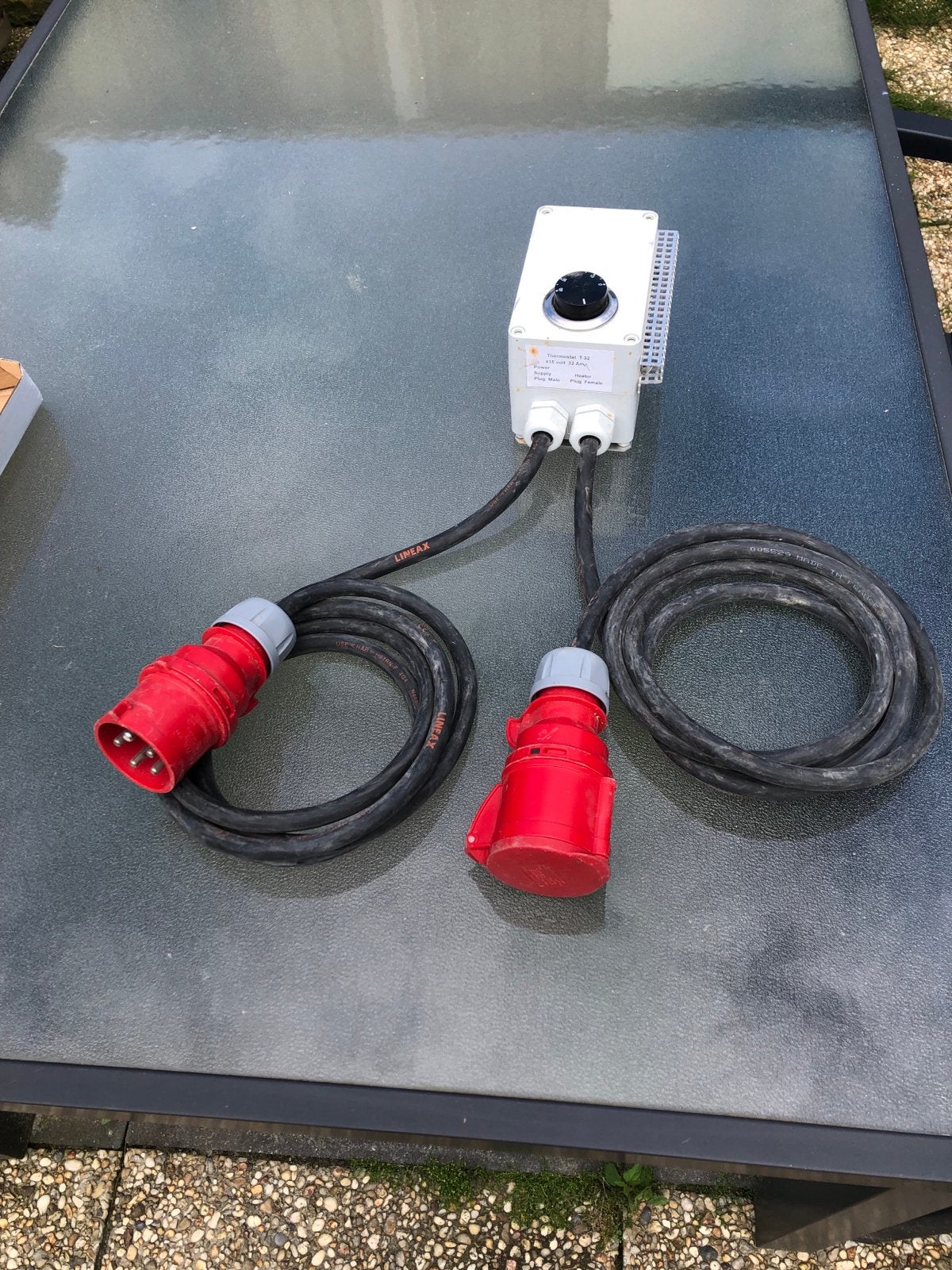 Thermostaat T32 415V 32A voor elektrische verwarming, Ophalen of Verzenden, Zo goed als nieuw