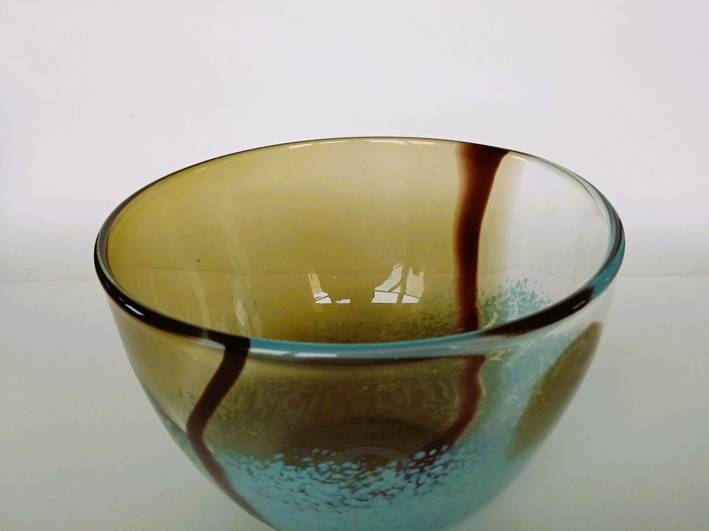 Salad Bowl Schaal Artglass, Ophalen of Verzenden