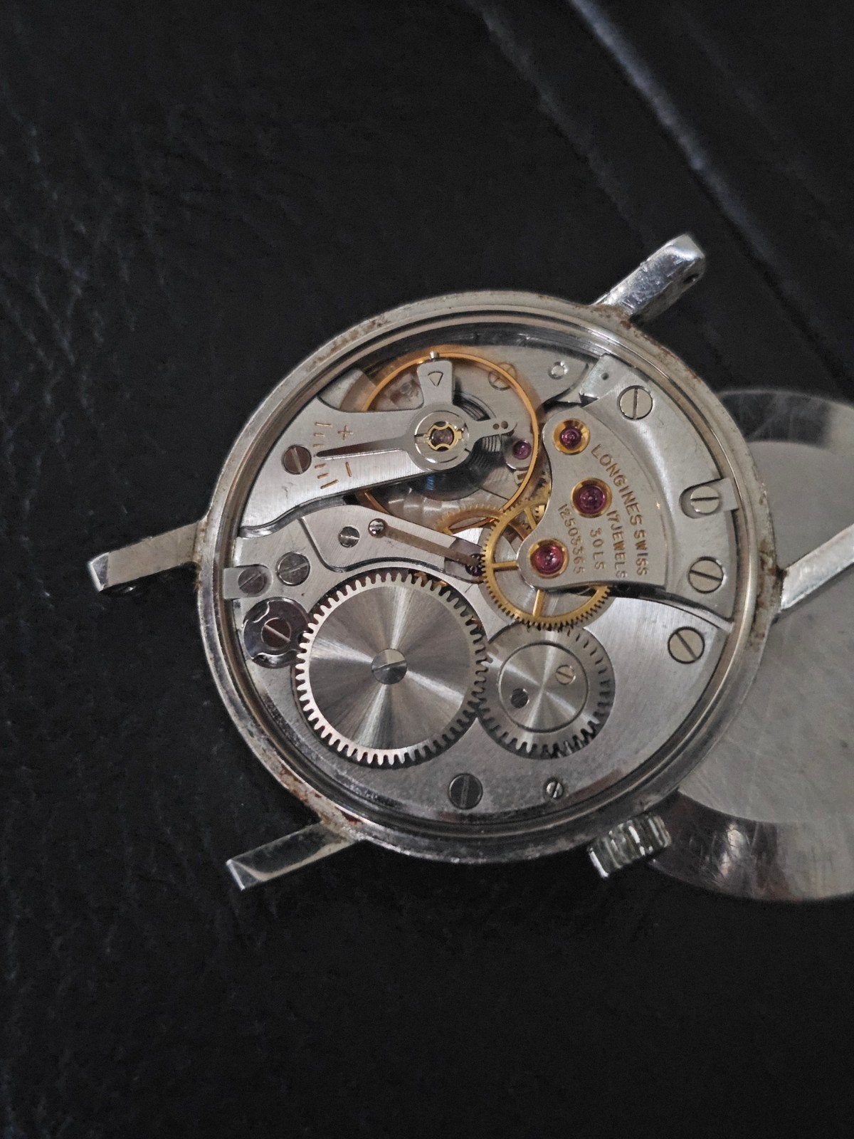 Longines vintage herenhorloge, Ophalen of Verzenden, Staal, Longines, 1960 of later