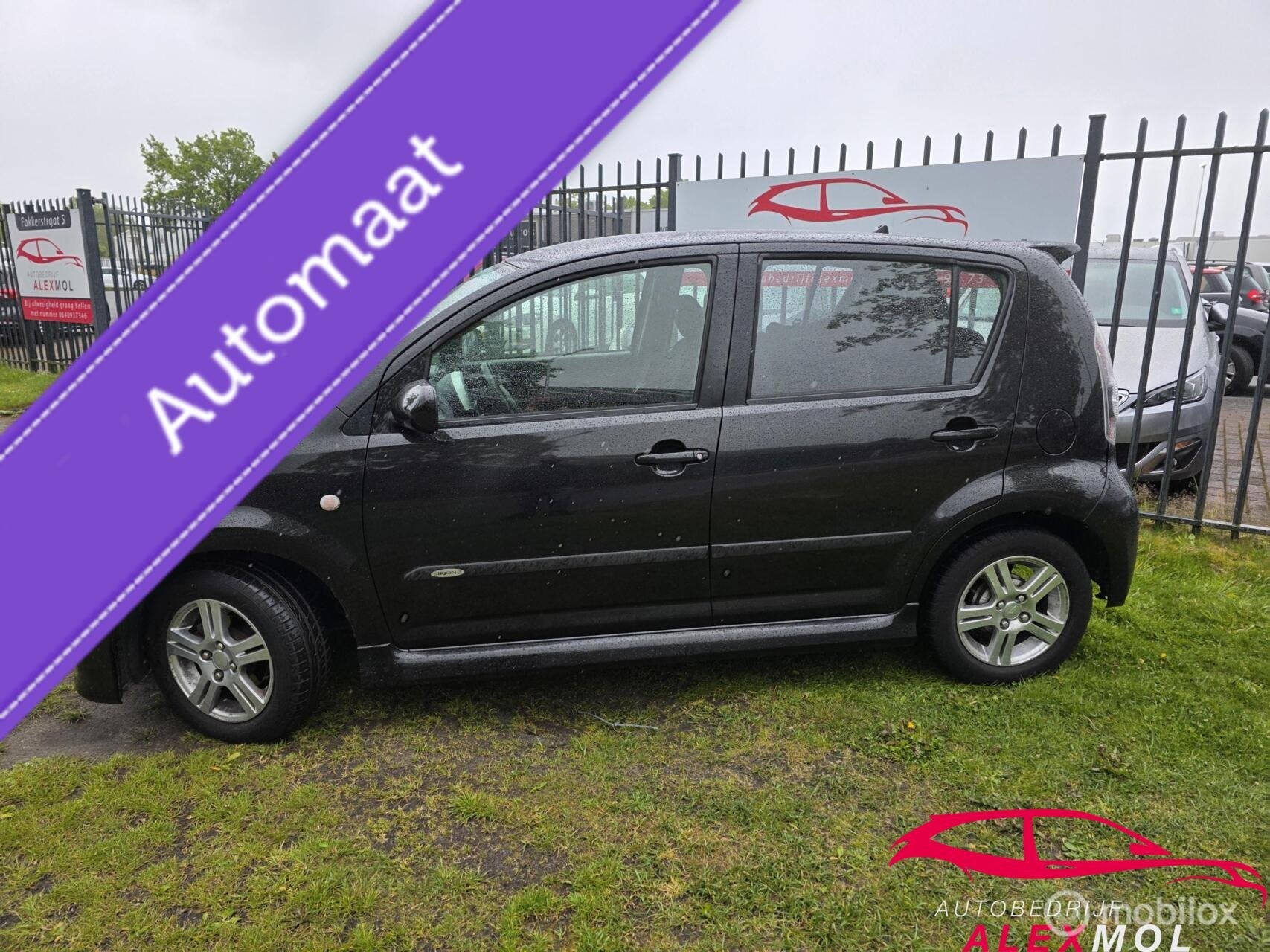 Daihatsu Sirion 2 1.3-16V Comfort, Auto's, Daihatsu, Gebruikt, 31 €/maand, 4 cilinders, Zwart