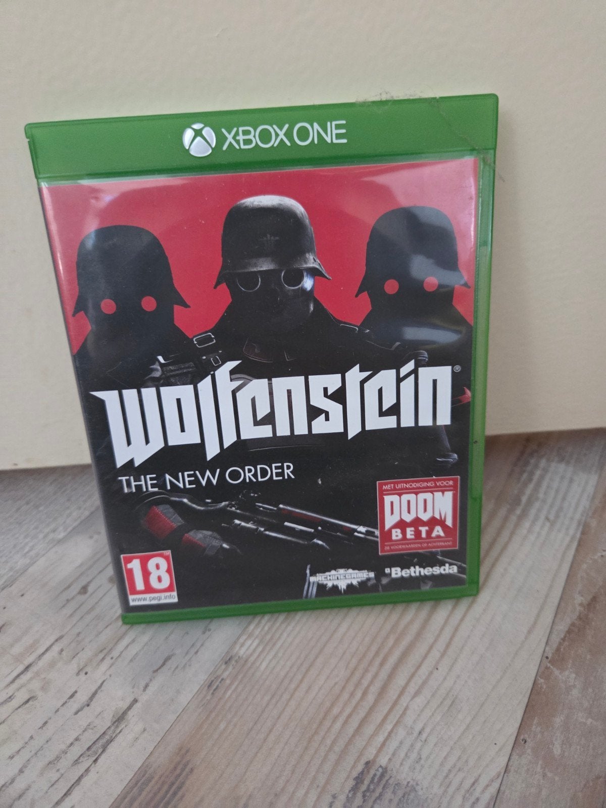 Wolfenstein: The New Order Xbox One - Actie Shooter Game, Spelcomputers en Games, Gebruikt, Vanaf 18 jaar, Shooter, 1 speler