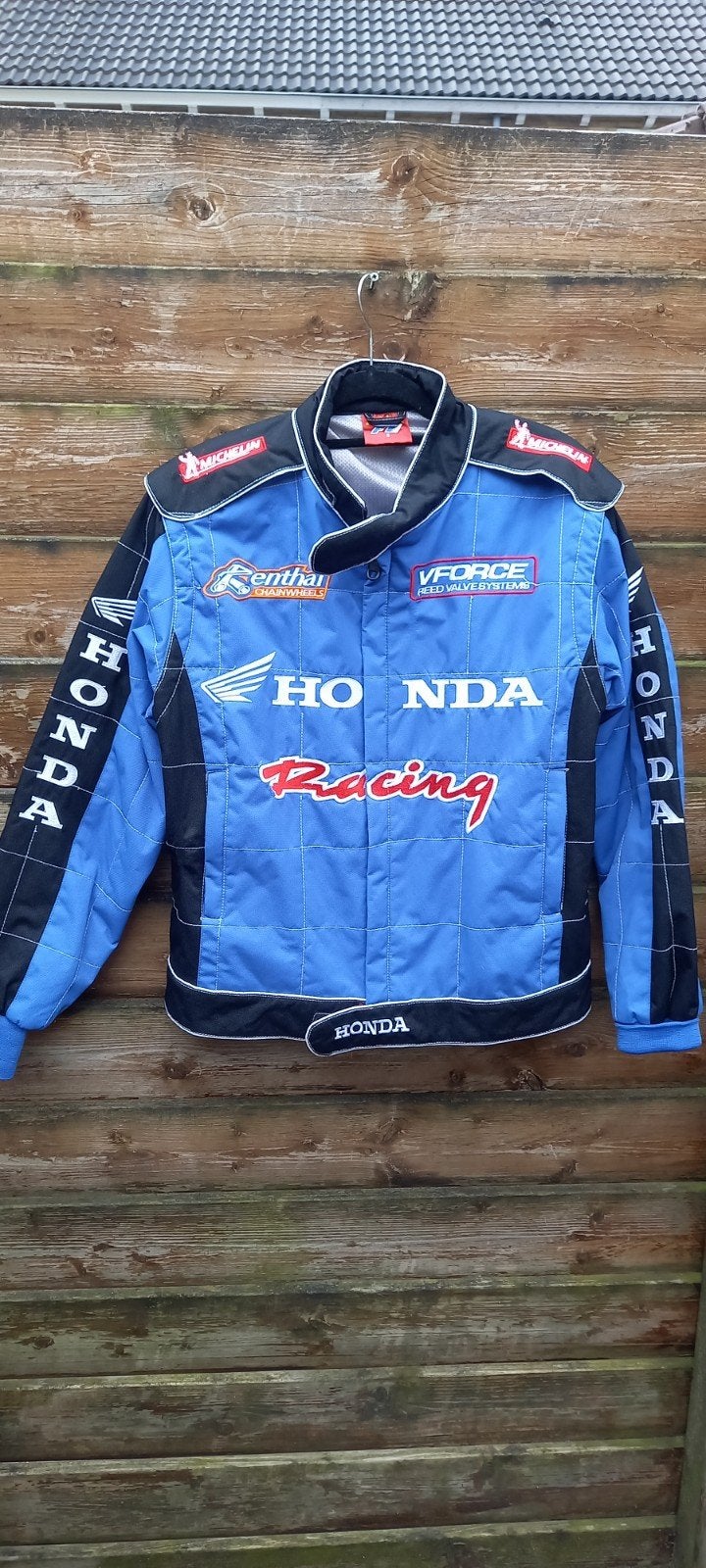 Honda Racing Michael Schumacher racejas - Maat S, Ophalen, Blauw, Nieuw, Honda Racing