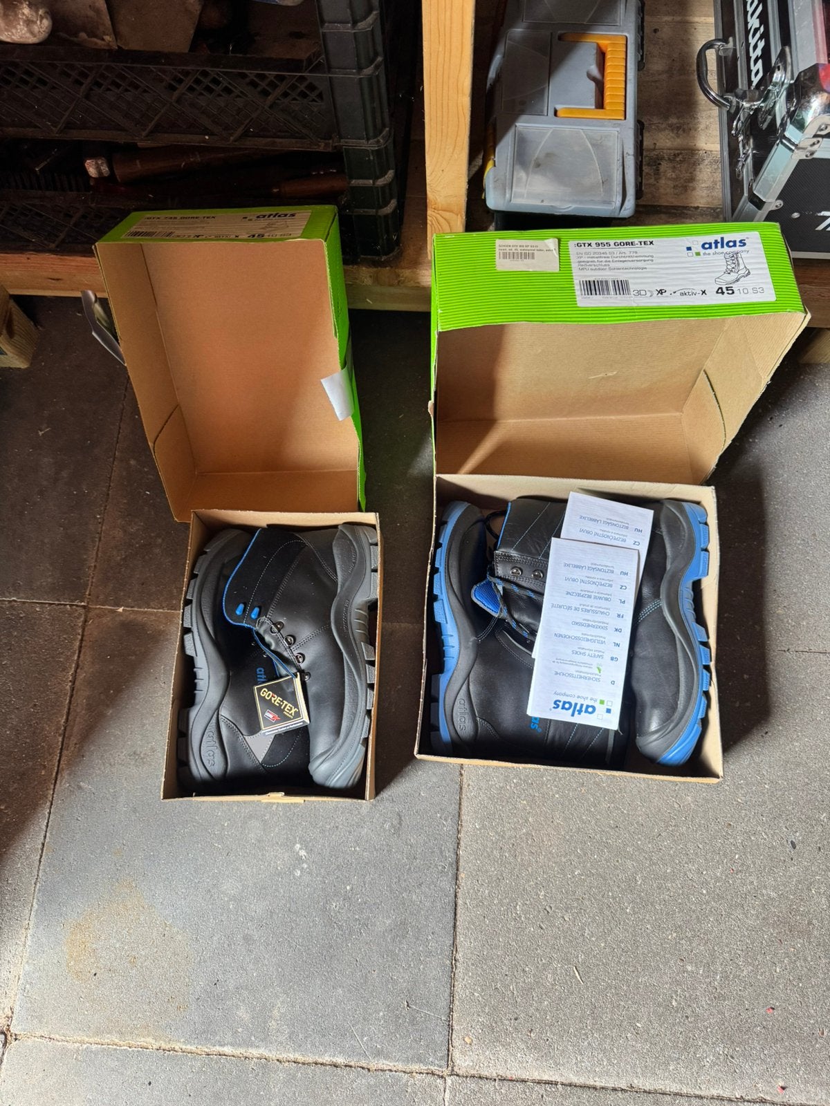Werkschoenen, Doe-het-zelf en Verbouw, Ophalen, Nieuw