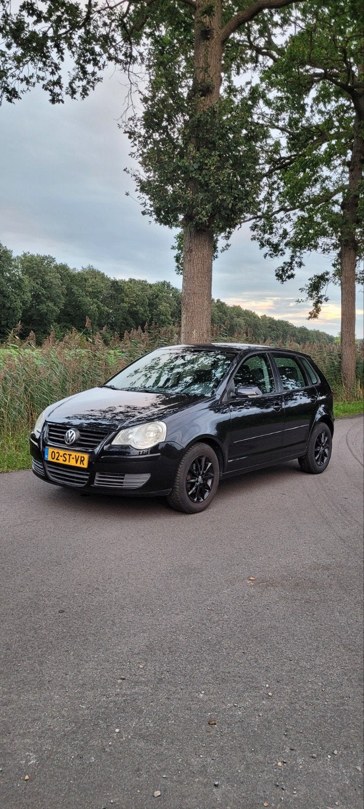 Volkswagen Polo 1.4 55KW 2006 Zwart, Voorwielaandrijving, 15 km/l, Zwart, Origineel Nederlands