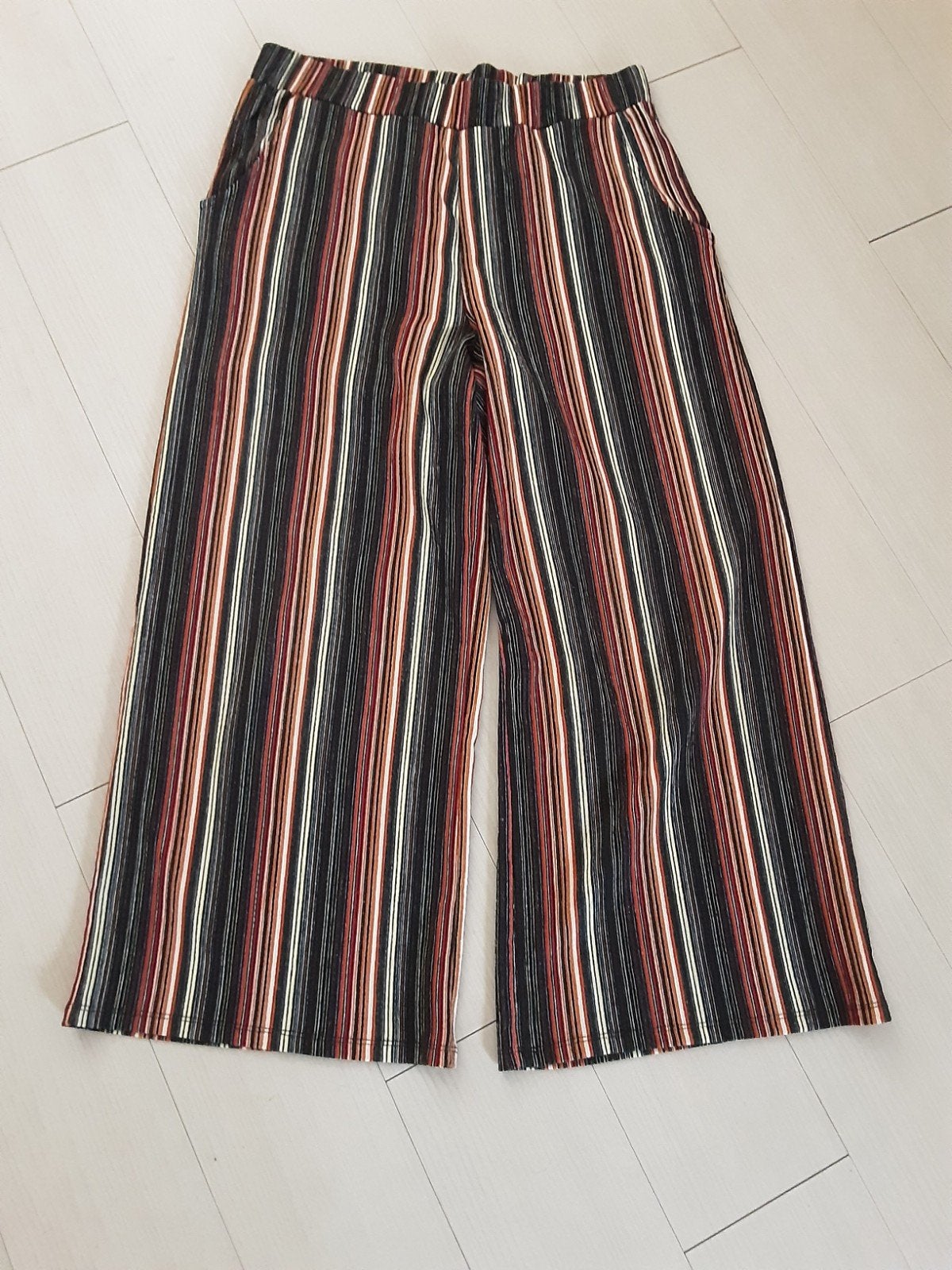 Bonprix RAINBOW culotte veelkleurig gestreept maat L, Bonprix, Verzenden, Maat 42/44 (L), Zo goed als nieuw
