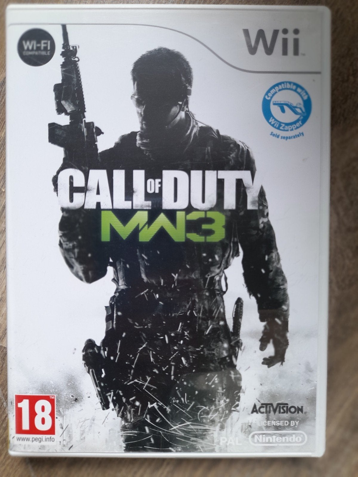Call of Duty Modern Warfare 3 wii spel (COD MW3), Vanaf 18 jaar, Shooter, Ophalen of Verzenden, Zo goed als nieuw
