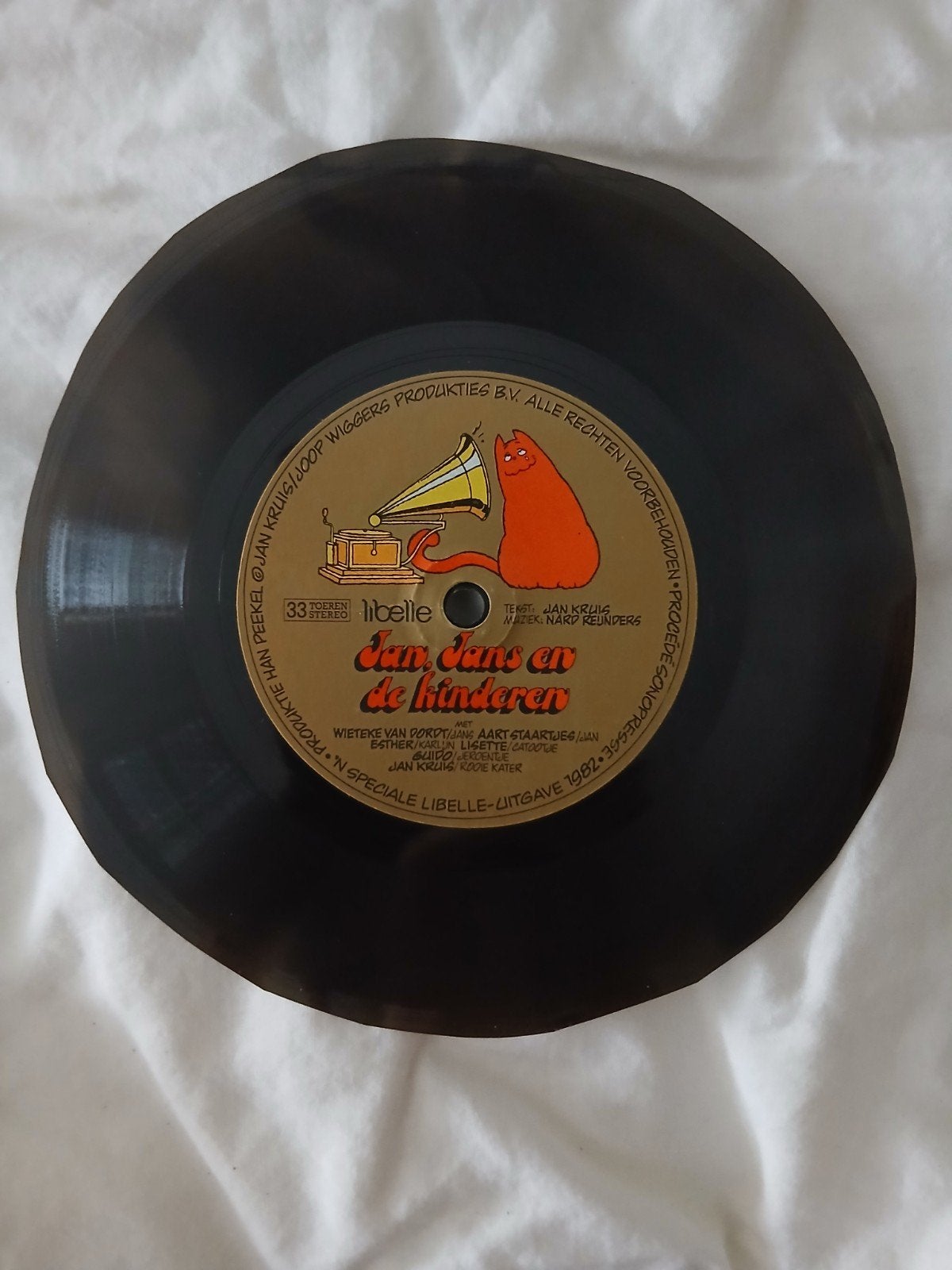 Jan Kruis - Jan Jans en de Kinderen - Libelle Uitgave 1982, Gebruikt, Ophalen of Verzenden, Kinderen en Jeugd, 7 inch