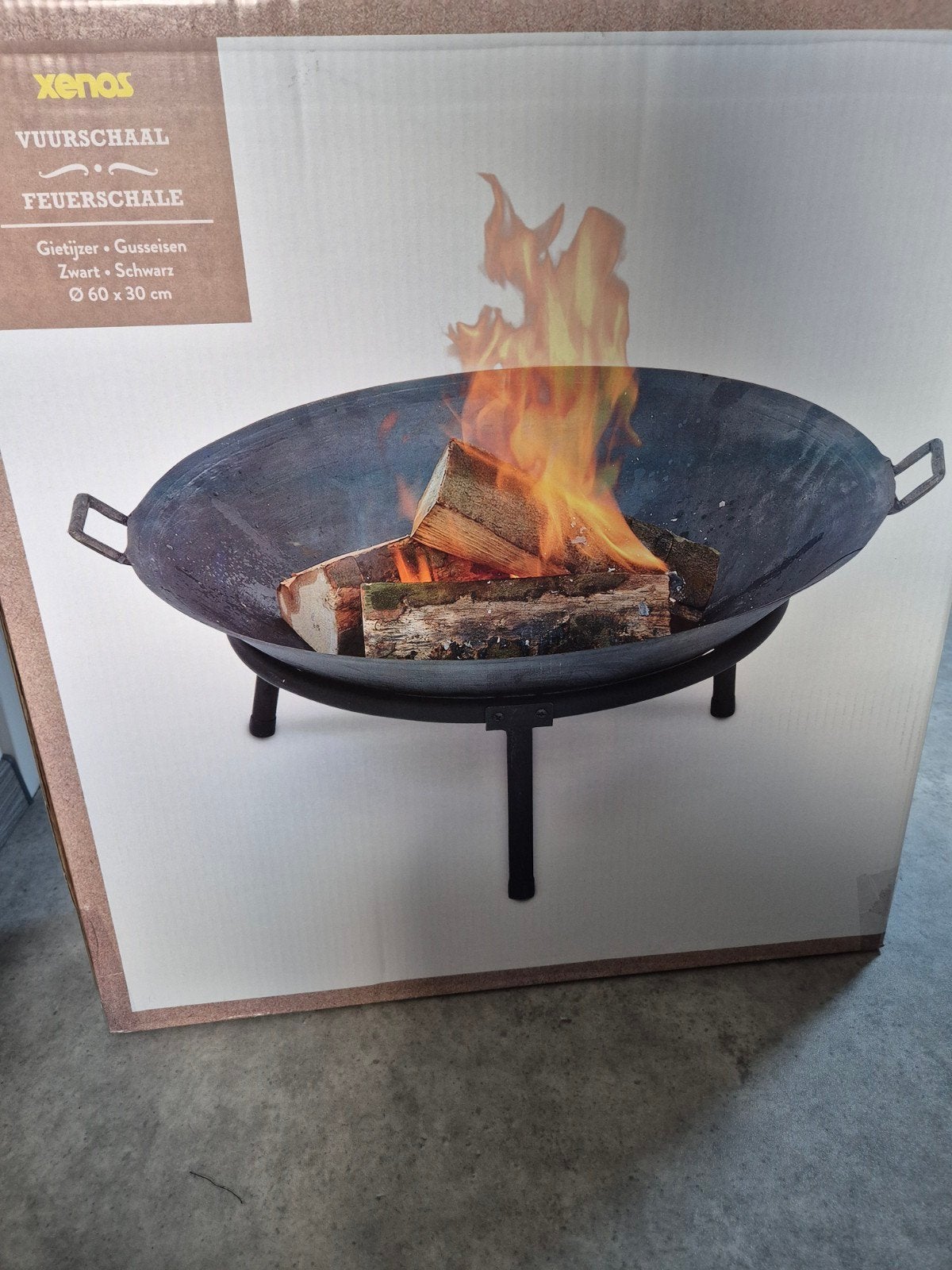 Tekoop nieuw Vuurschaal, Tuin en Terras, Ophalen, Nieuw