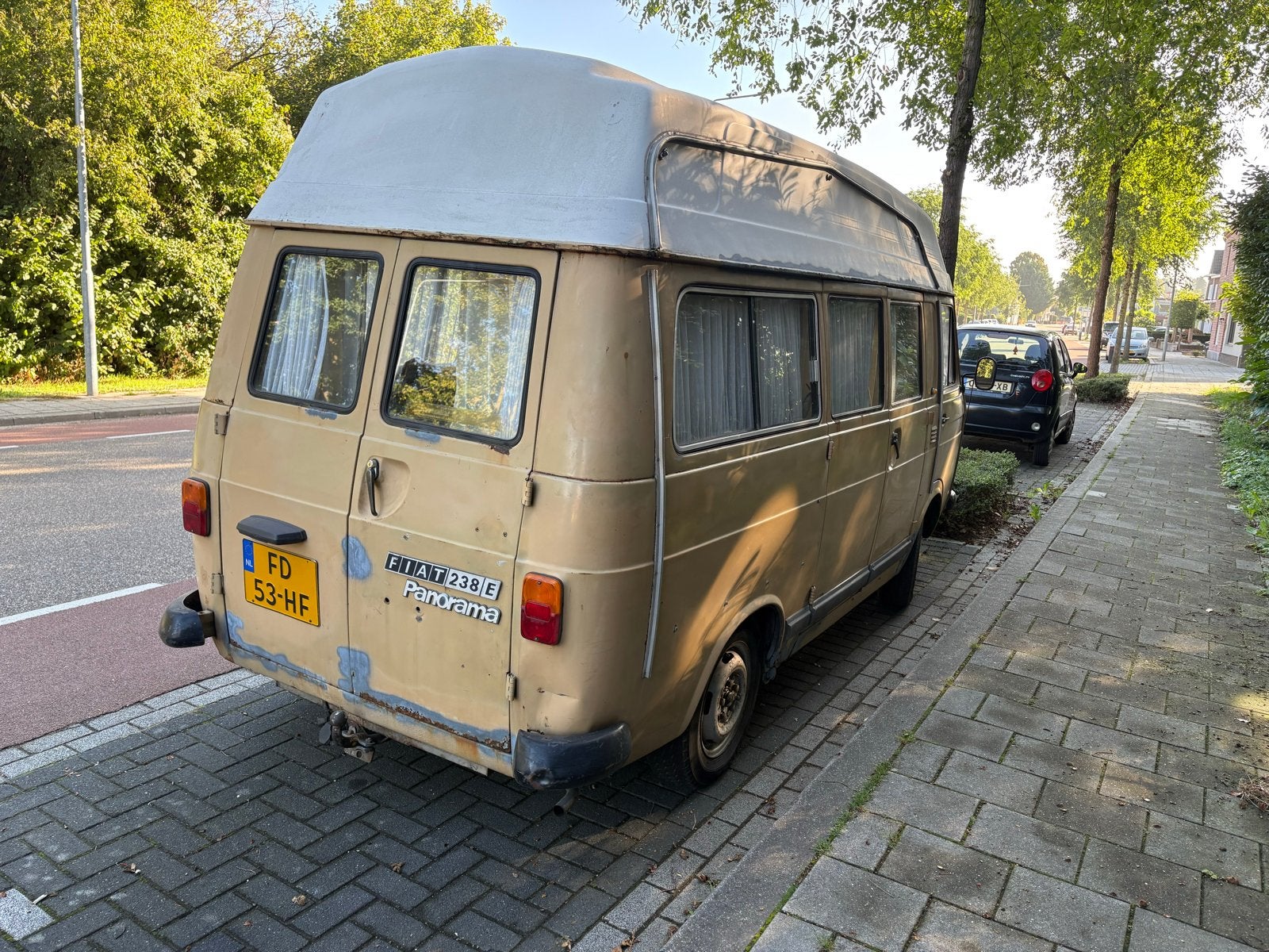 Klassieke Fiat 238E Panorama Camperbus, Brandblusser, Tot en met 2, Handgeschakeld, Particulier