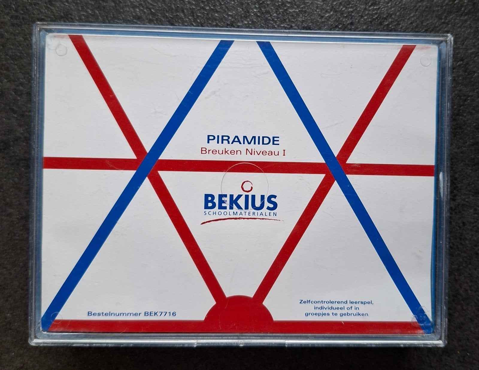 Piramide Breuken Niveau I (36 driehoeken) Bekius, Ophalen of Verzenden, Zo goed als nieuw